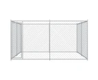 Pet Dog Kennel Outdoor Cage Large Metal Puppy Wire House Enclosure Steel Playpen