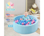 PlayPals Foam Ball Pit Soft Round Ball Pool Playpen Fence with 200 Balls