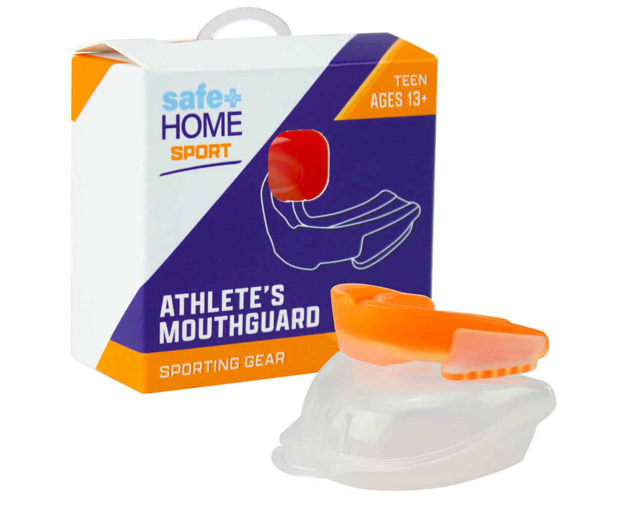 Safe Home Care Sport Teen Athletes Mouthguard Ages 13+ (Colours are Random)