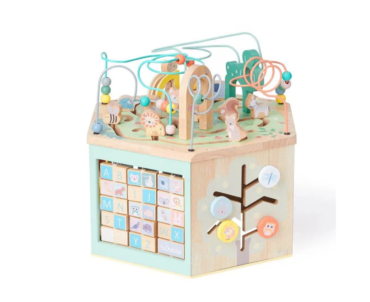 Bubble 7 in 1 Large Wooden Activity Centre