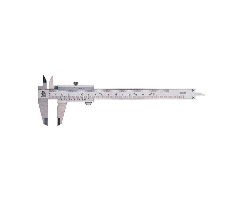 Moore & Wright Workshop Vernier Caliper 100 Series 0-200mm Stainless Steel Ruler