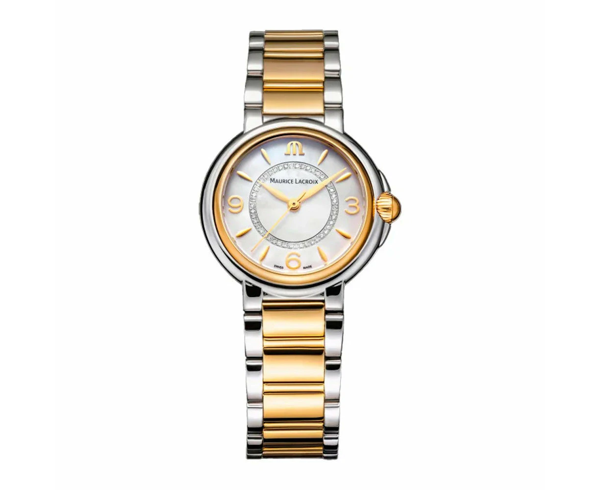 Maurice Lacroix FIABA 32mm Mother-of-pearl with Diamonds Dial Watch