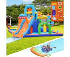 AirMyFun 12 Play Zones Inflatable Trampoline Castle Space Theme Water Slide