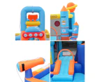 AirMyFun 12 Play Zones Inflatable Trampoline Castle Space Theme Water Slide