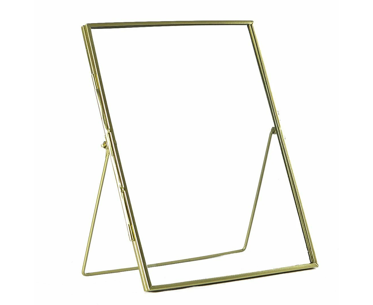 Nicola Spring Metallic Photo Frame - 8" x 10" - Gold