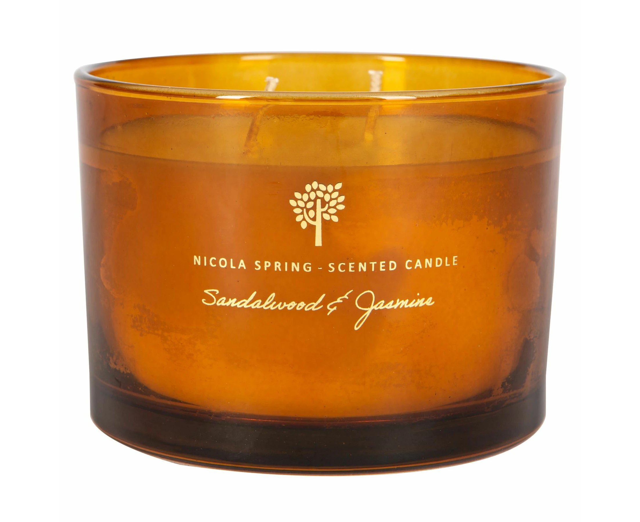 Nicola Spring Scented Soy Wax Candle - 350g - Sandalwood & Jasmine