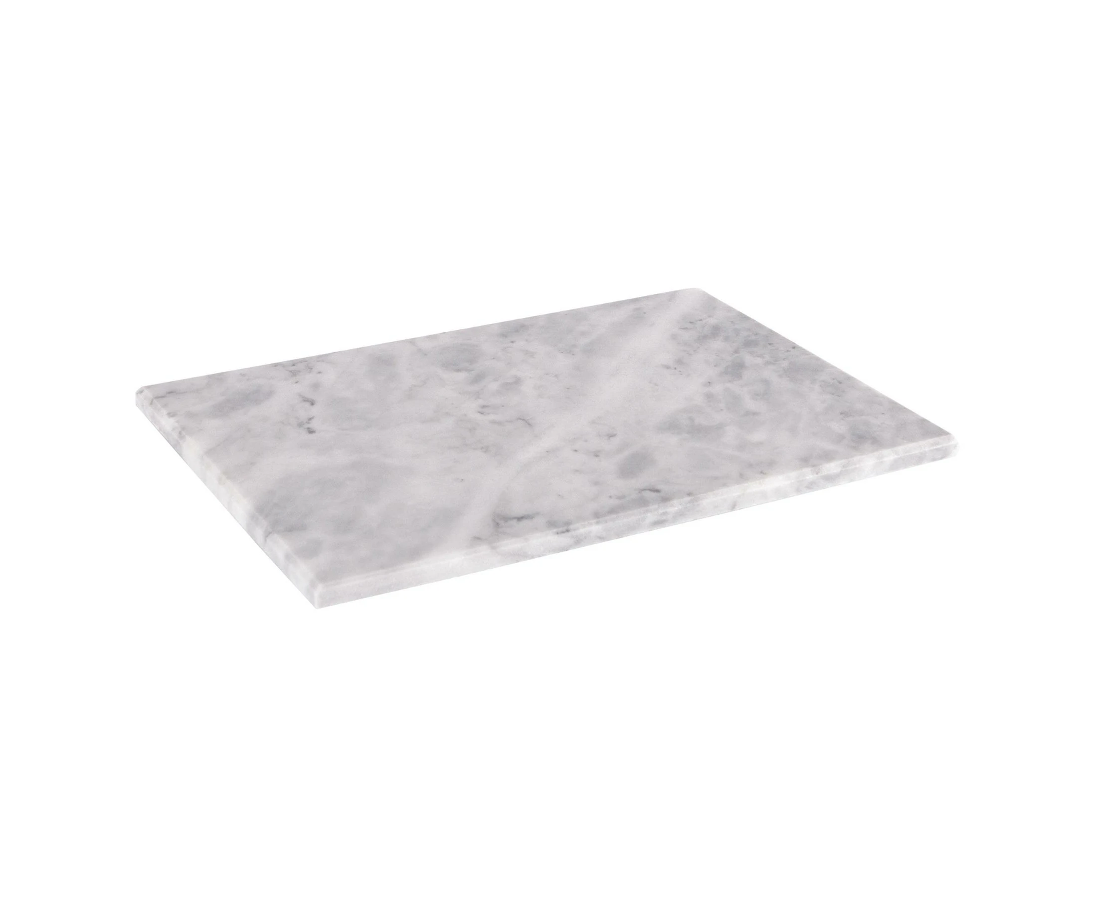 Argon Tableware Marble Rectangle Chopping Board - 30cm x 20cm - White