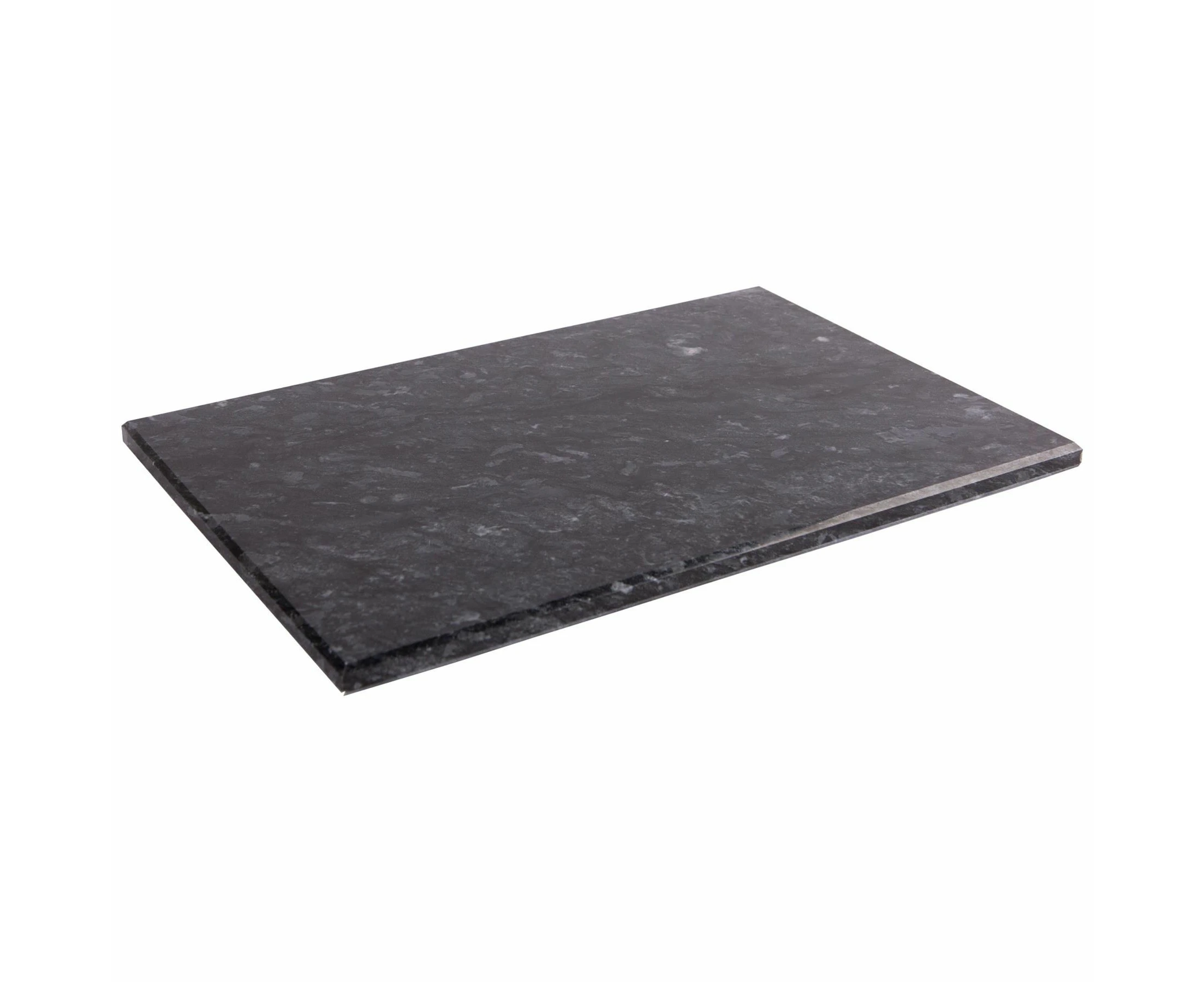 Argon Tableware Marble Rectangle Chopping Board - 30cm x 20cm - Black