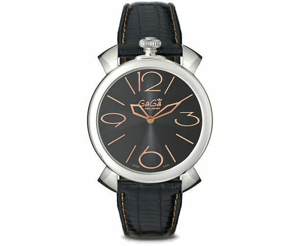 Gagà Milano Mod. 5090 02 Bk Elegance Redefined In A Timeless Wristwatch