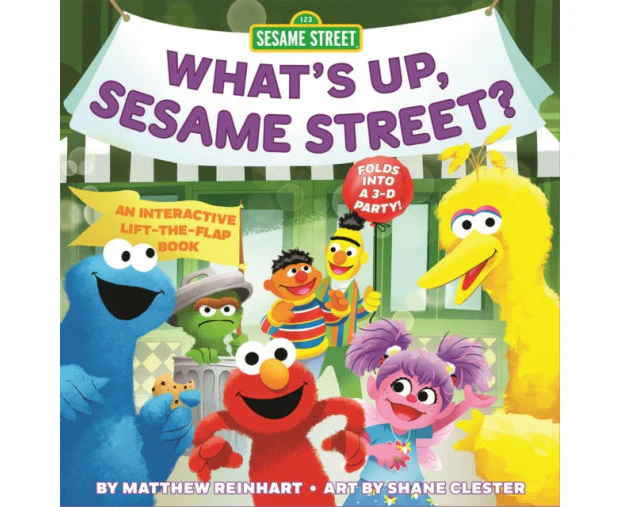 Whats Up Sesame Street A Pop Magic Book by Matthew Reinhart