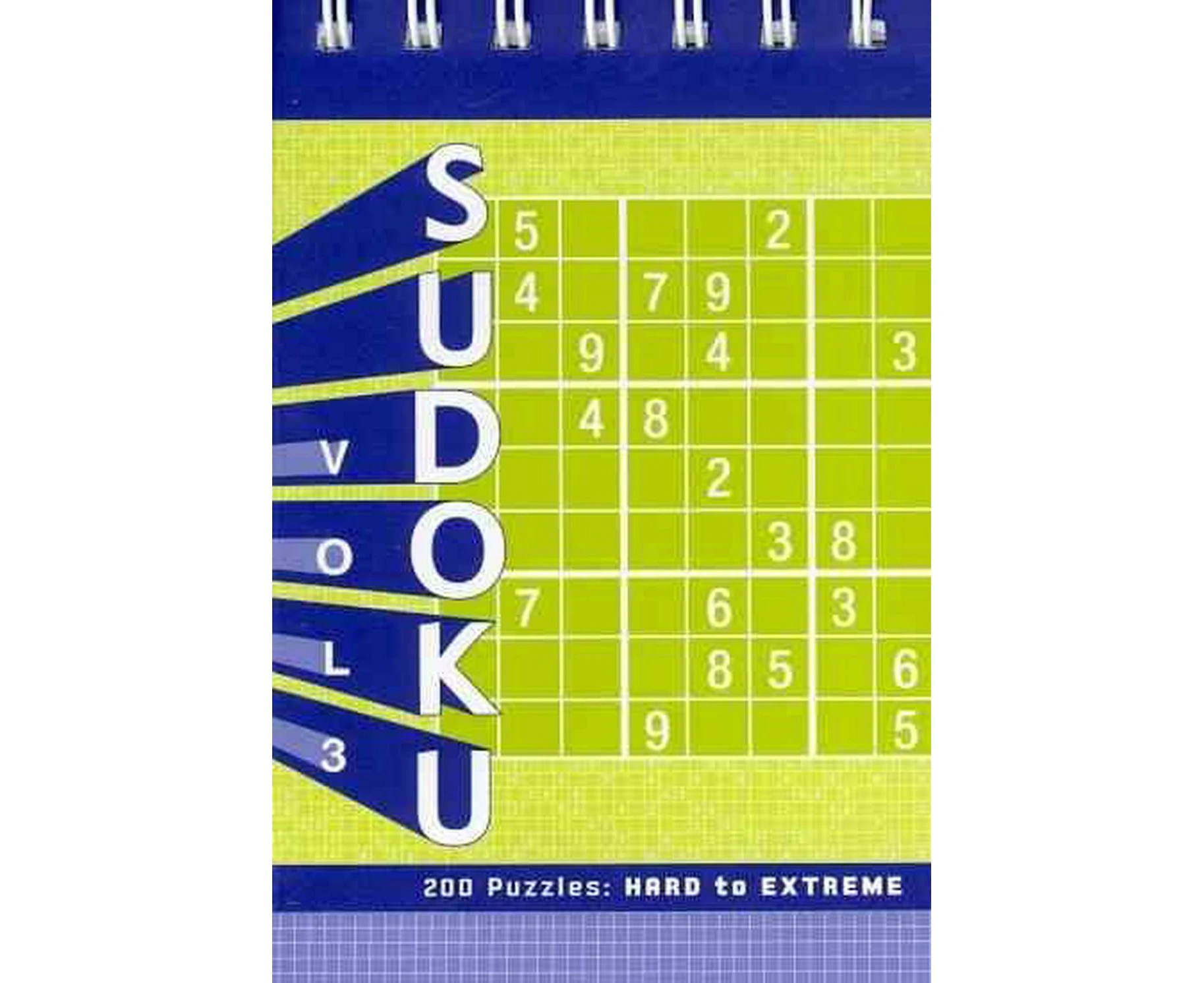 Sudoku Vol.3 Puzzle Pad: Hard