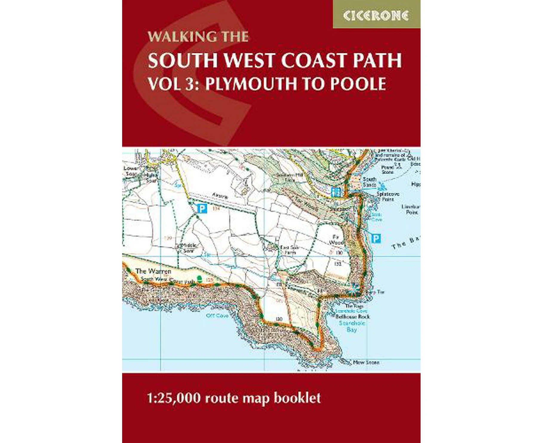 South West Coast Path Map Booklet - Vol 3: Plymouth to Poole