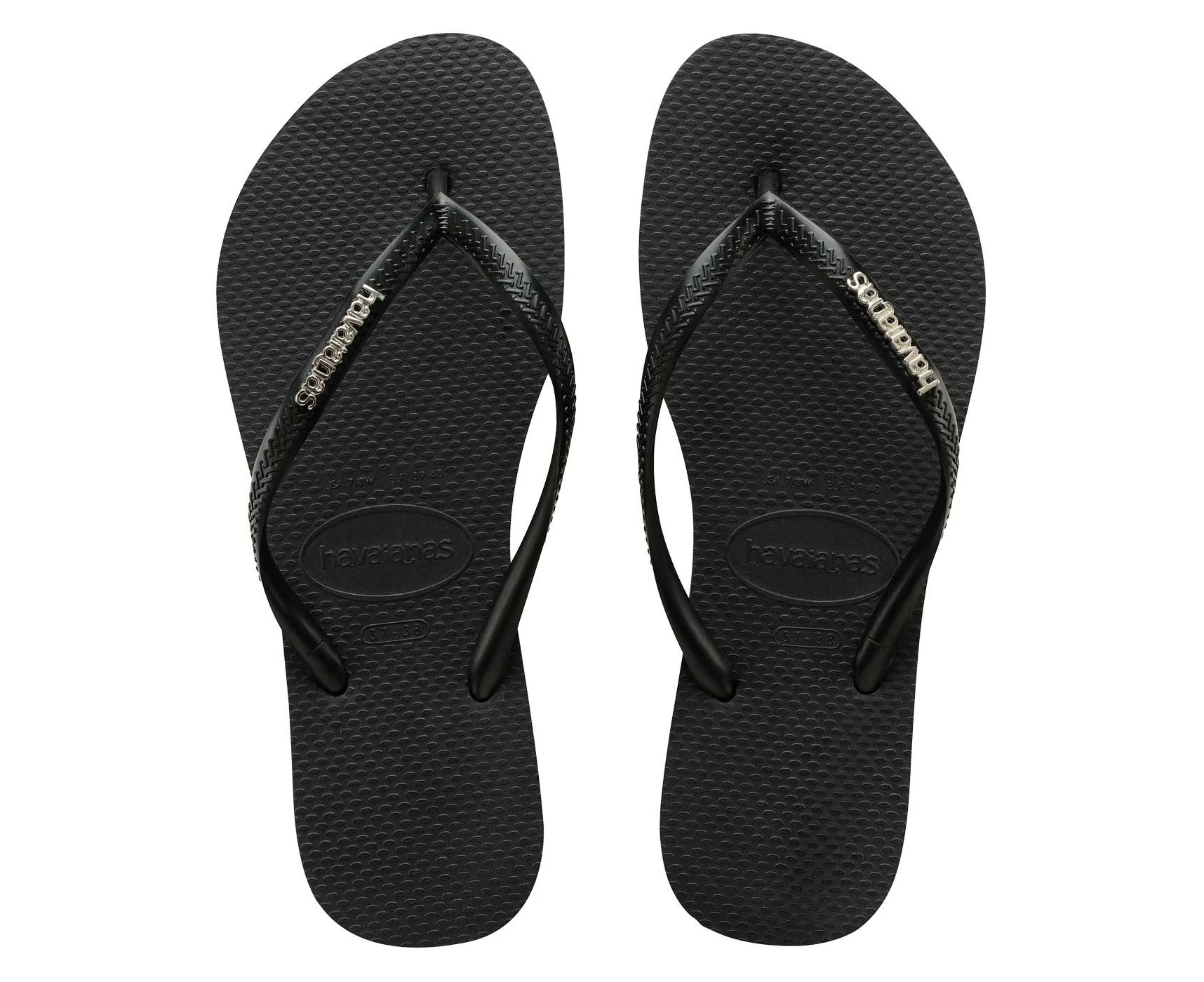 Havaianas Slim Metal Logo Thong