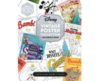 Disney The Vintage Poster Collection Colouring Book