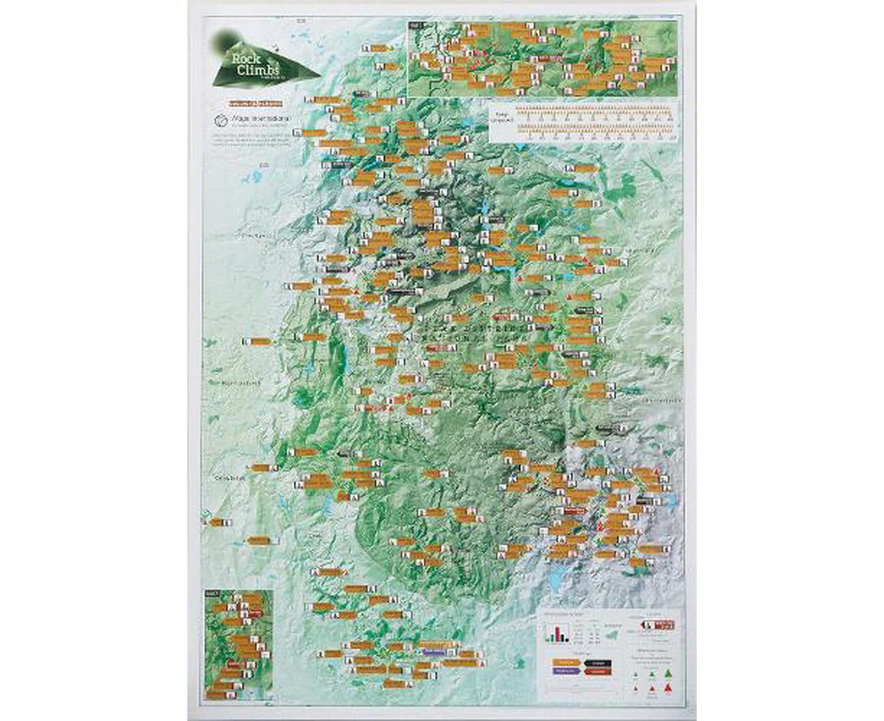 Rock Climbs Peak District Scratch Print