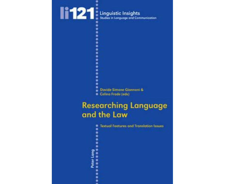 Researching Language and the Law