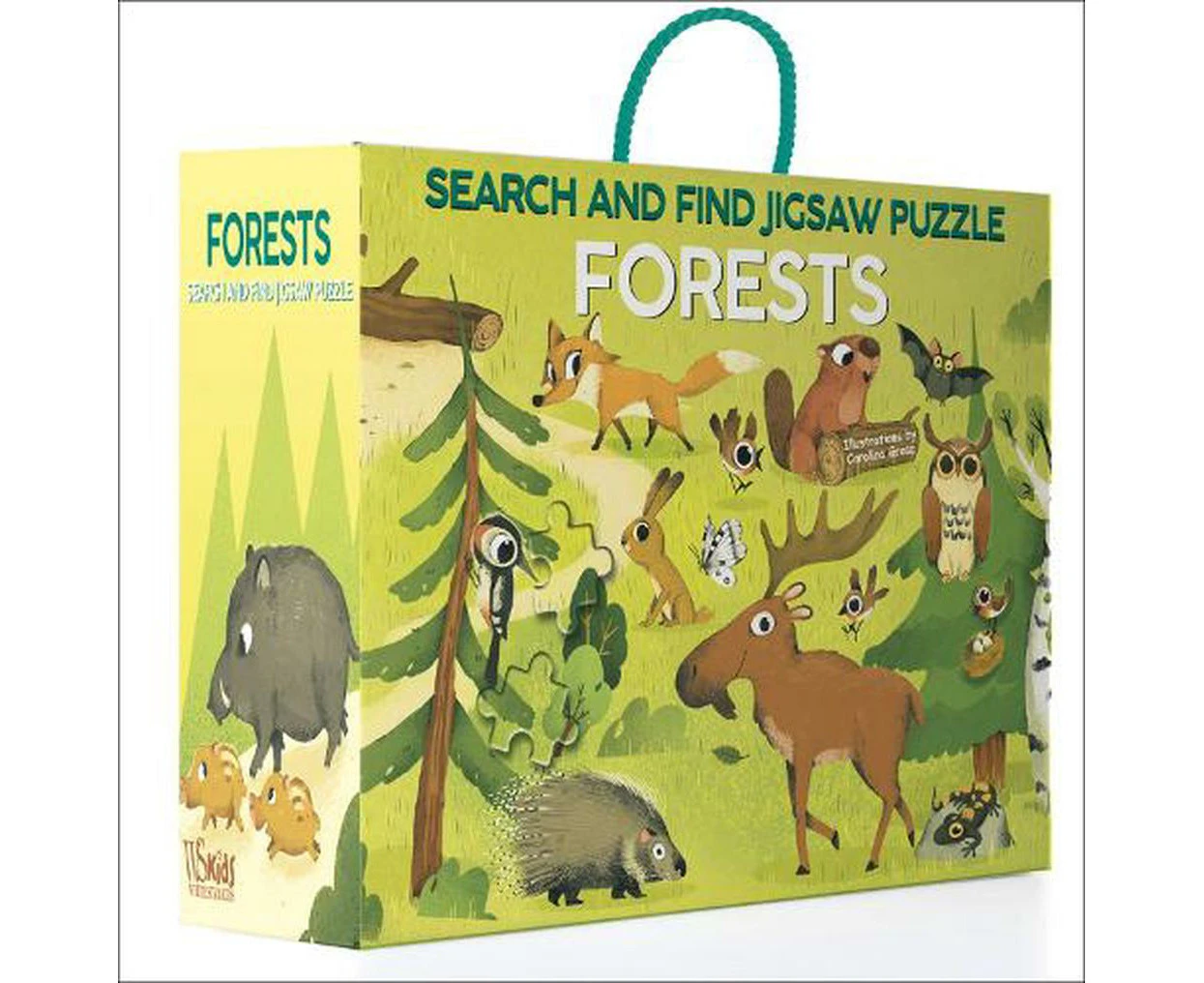 Forests: Search and Find Jigsaw Puzzle