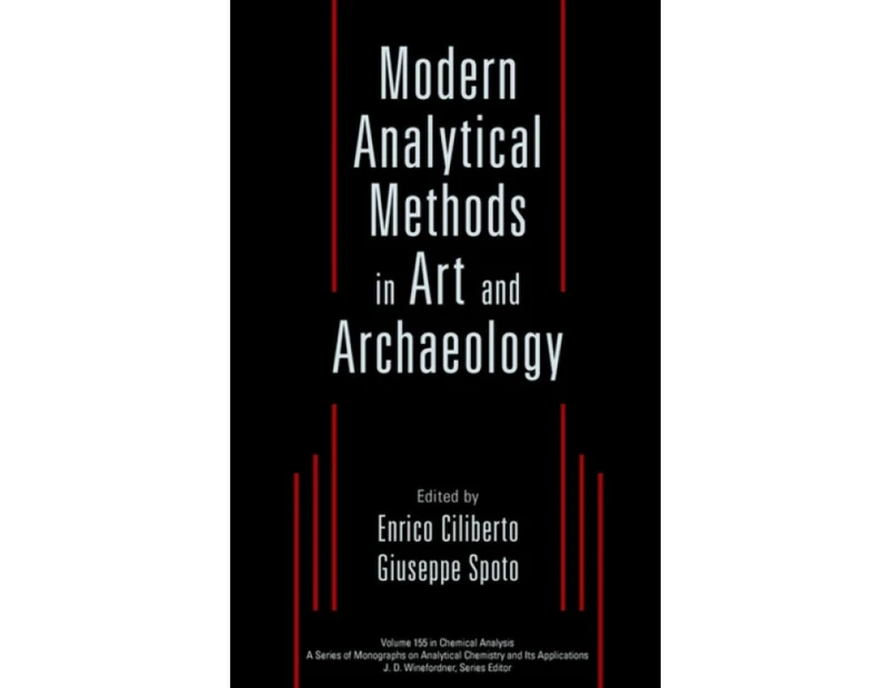 Modern Analytical Methods in Art and Archeology