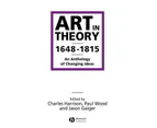 Art in Theory 1648-1815