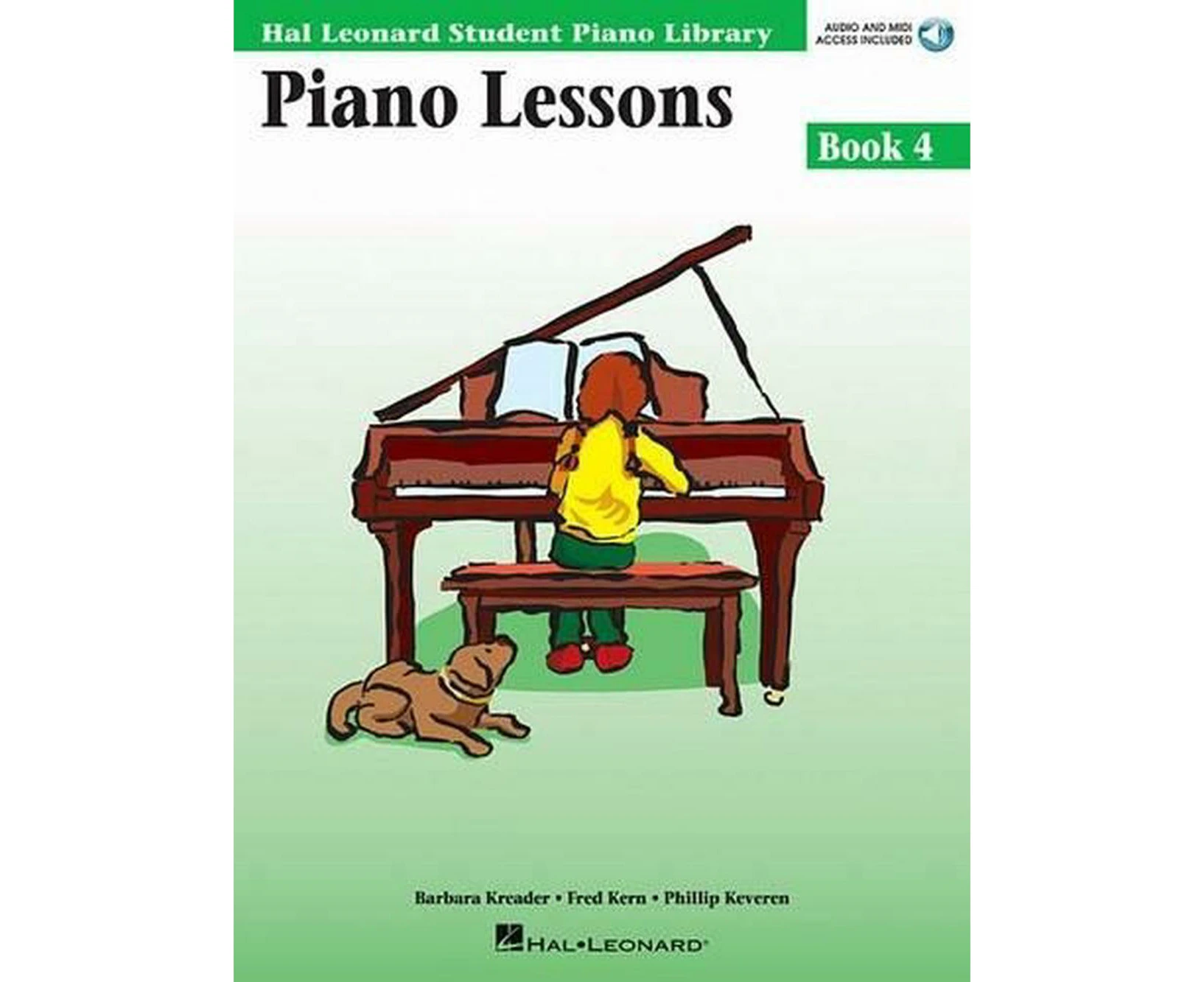 Piano Lessons Book 4 - Book with Online Audio: Hal Leonard Student Piano Library