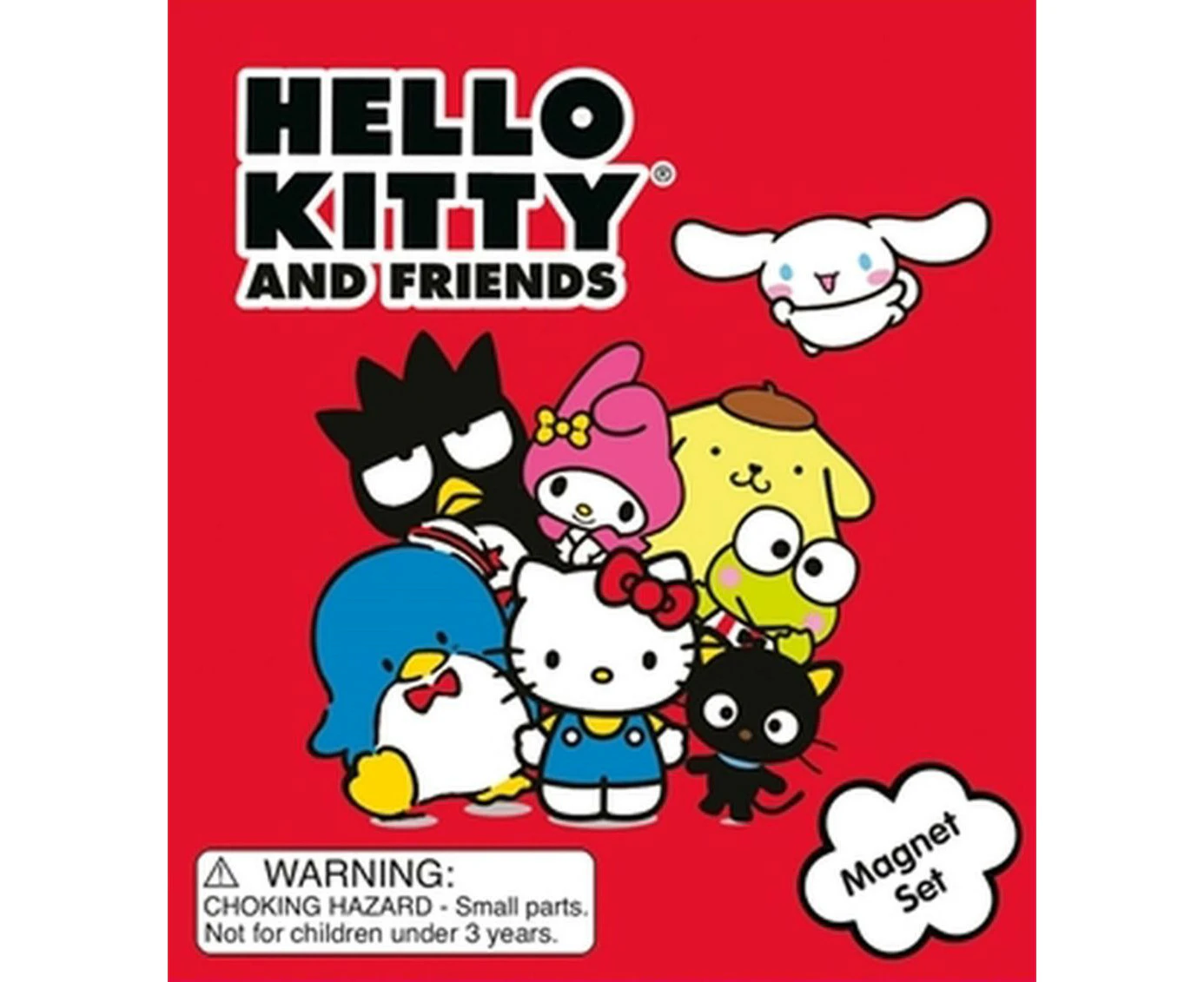 Hello Kitty and Friends Magnet Set