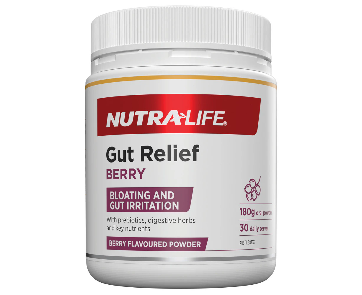 Nutra-Life Gut Relief Berry 180g