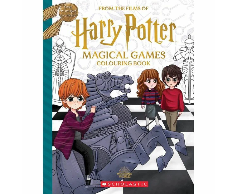 Harry Potter: Magical Games Colouring Book