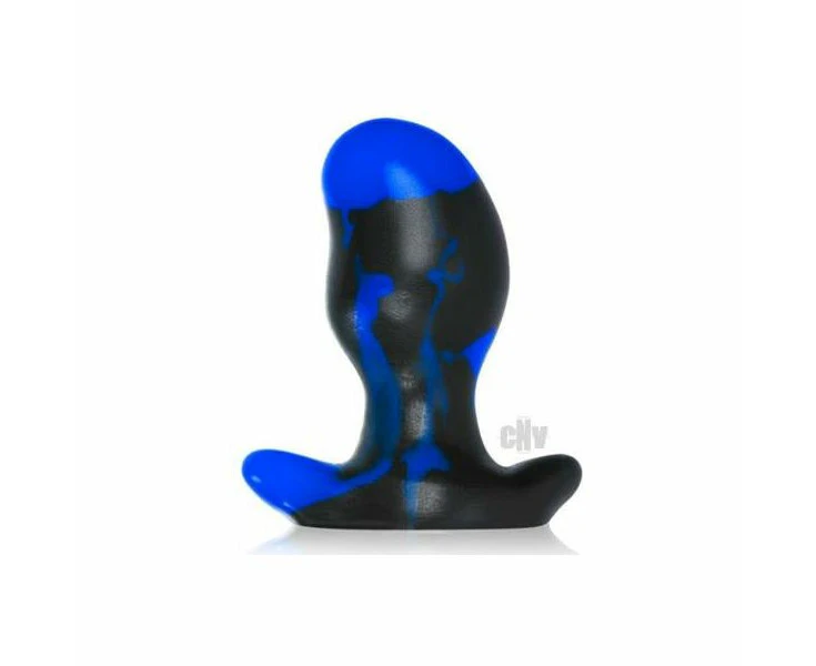 Oxballs Ergo Silicone Butt Plug Medium Blue Ergonomic Pleasure For All Day Delights