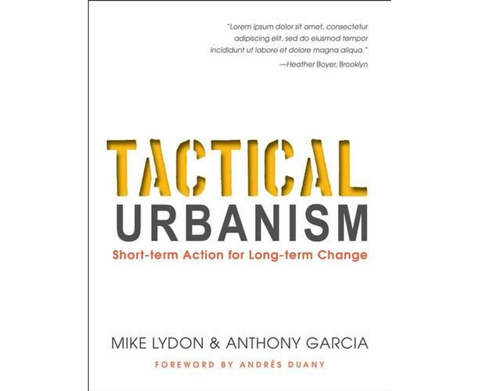 Tactical Urbanism