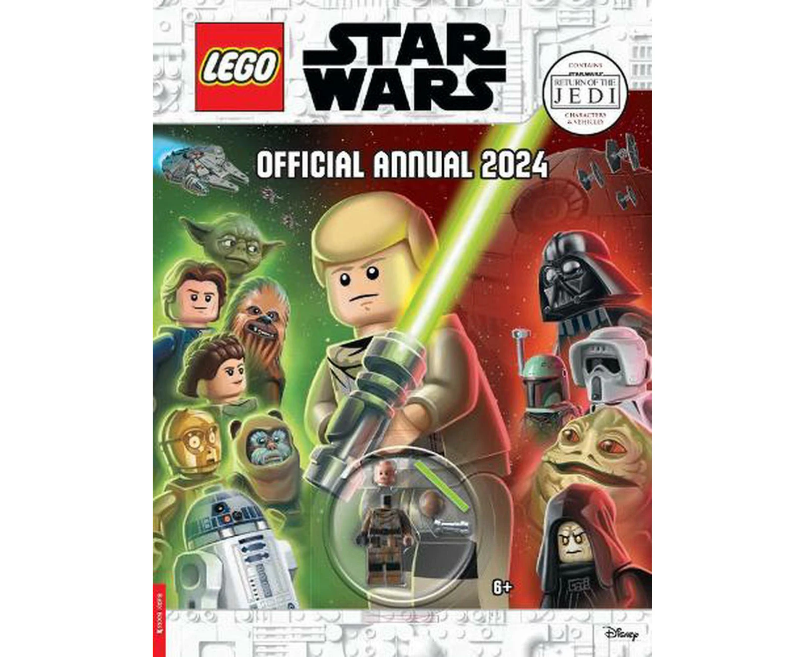 LEGO Star Wars: Return of the Jedi: Official Annual 2024 (with Luke Skywalker minifigure and lightsaber)