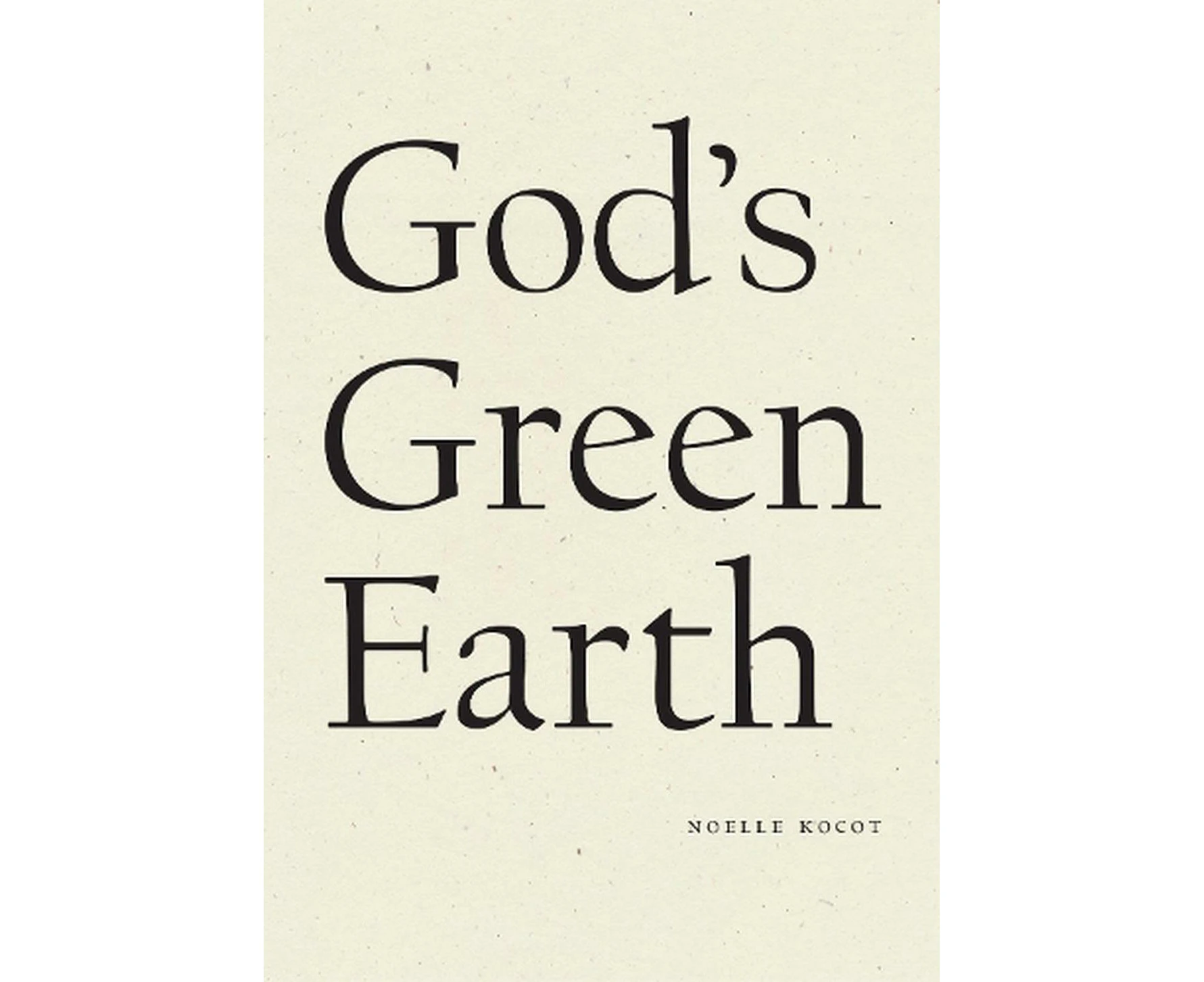 God's Green Earth