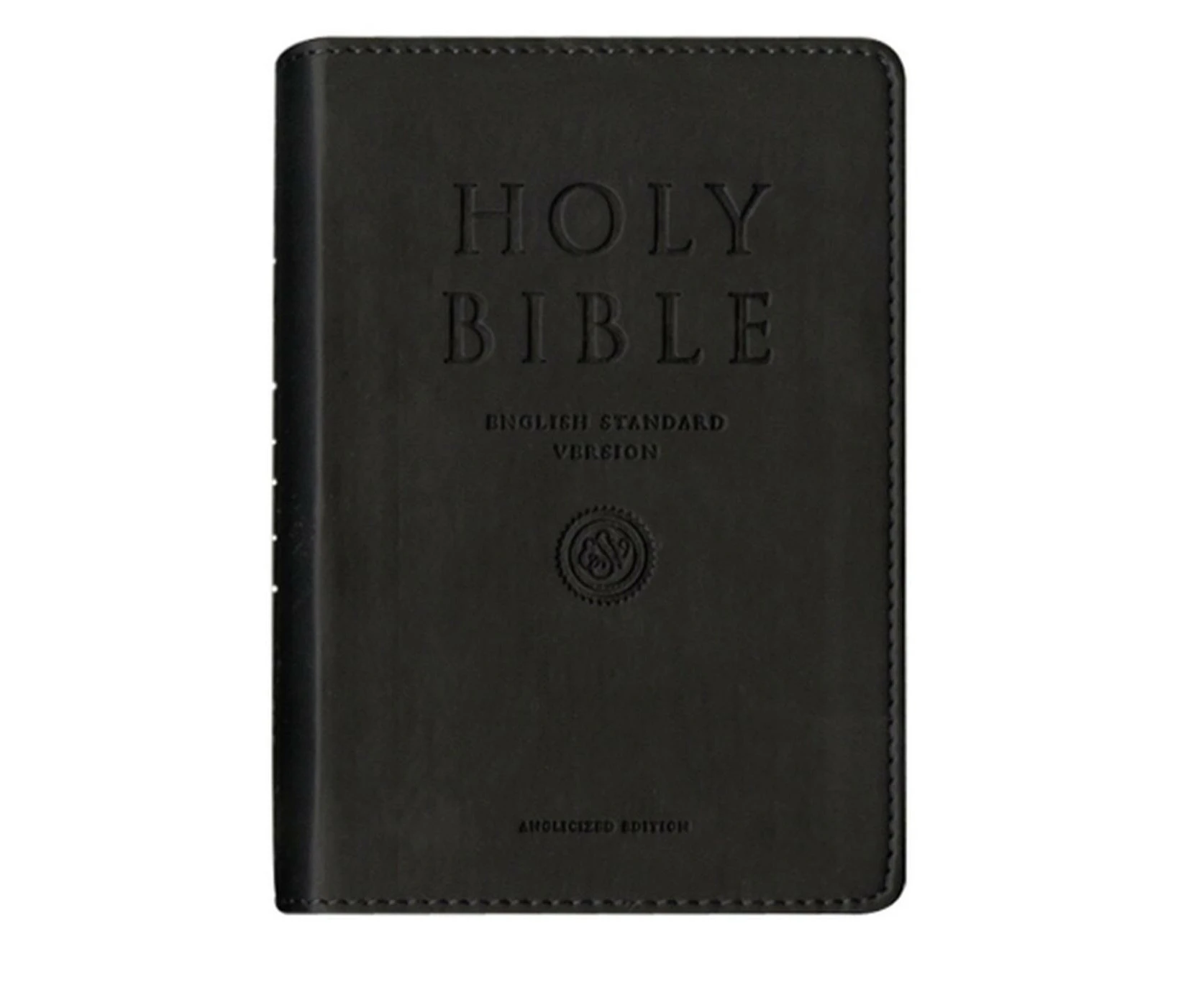 Holy Bible: English Standard Version (ESV) Anglicised Black Compact Gift edition