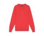 Lyle & Scott Mens V Neck Golf Jumper (Birdie Red) - LS298