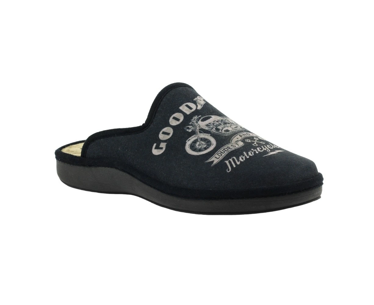 Goodyear Mens Huxley Mule Slippers (Grey) - GS779