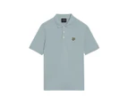 Lyle & Scott Mens Rally Tipped Polo Shirt (Slate Blue) - LS356