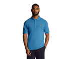 Lyle & Scott Mens Plain Polo Shirt (Spring Blue) - LS114