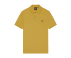 Lyle & Scott Mens Plain Polo Shirt (Ellaness Gold) - LS114