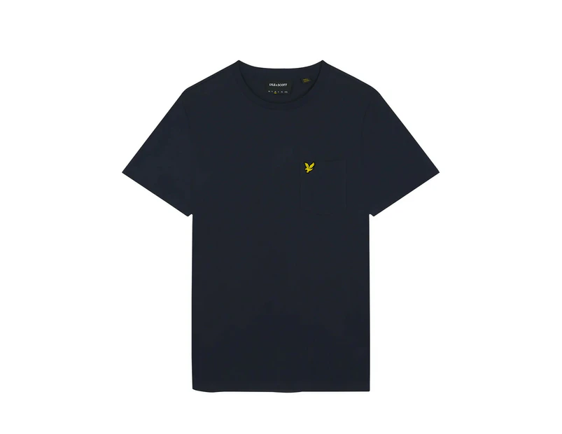 Lyle & Scott Mens Chest Pocket T-Shirt (Dark Navy) - LS171