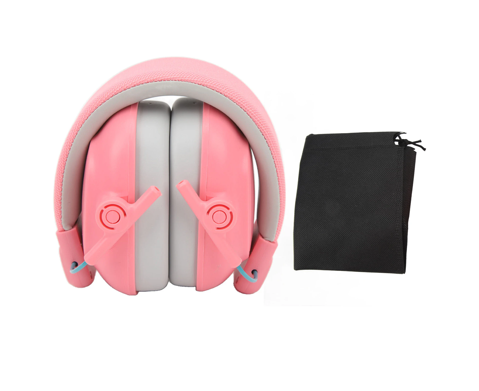 Kids Hearing Protection Ear Muffs Sleep Study Noise Reduction Cancelling Headphone Pink