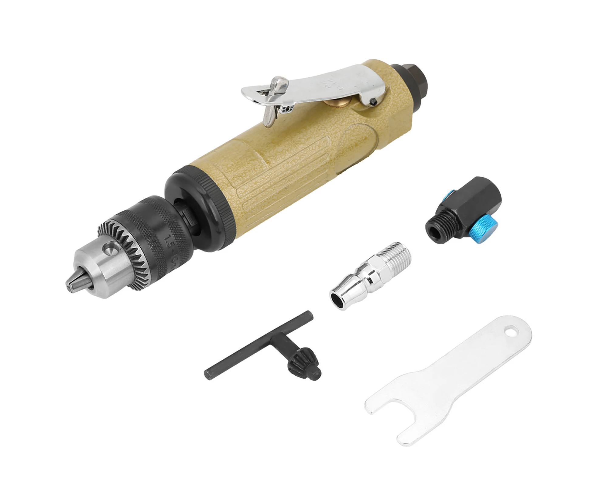 3/8 High Speed Straight Air Power Drill Pneumatic Drilling Tool 22000rpm