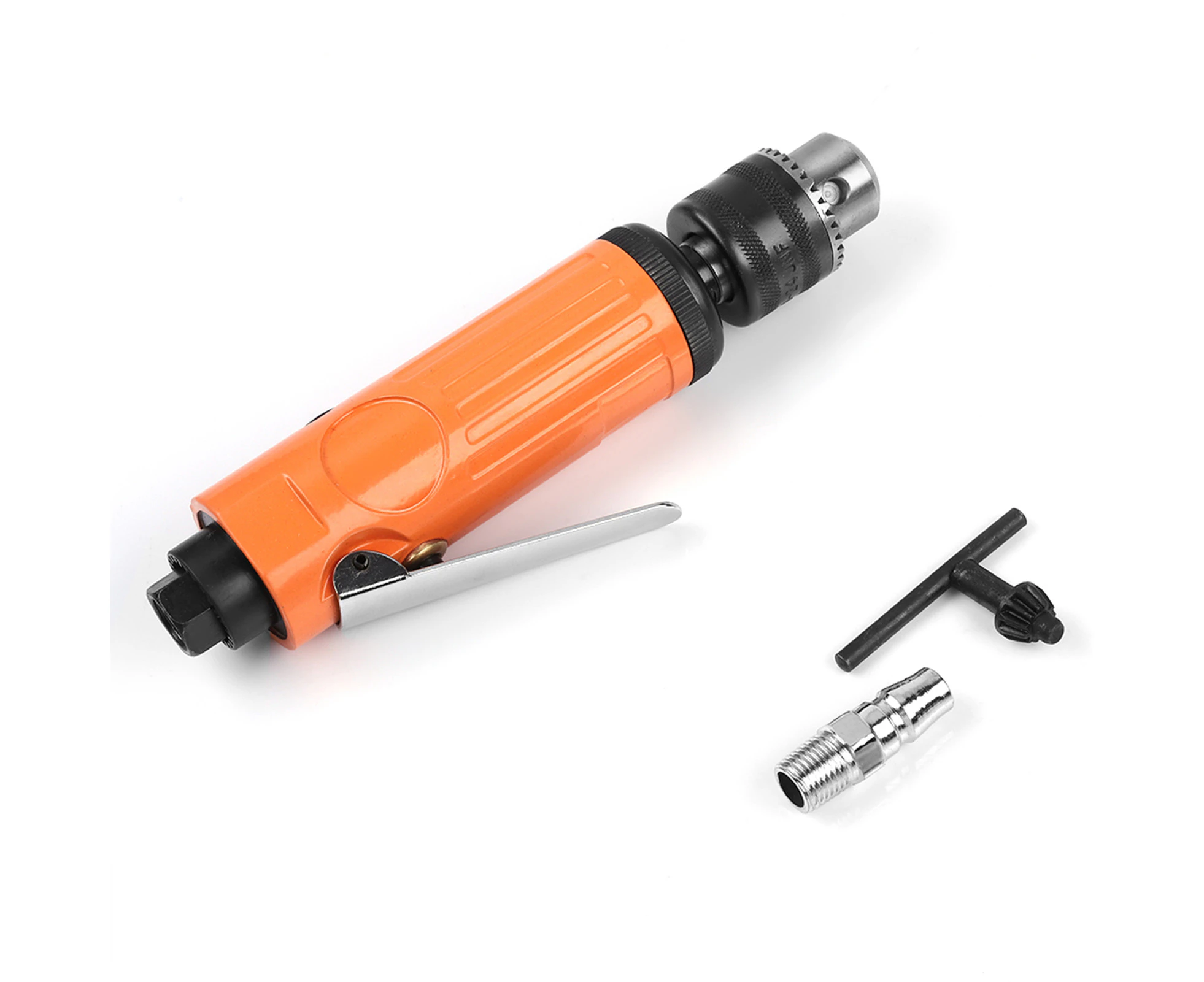 KP556 3/8 High Speed Straight Air Power Drill Pneumatic Drilling Tool S 1800rpm