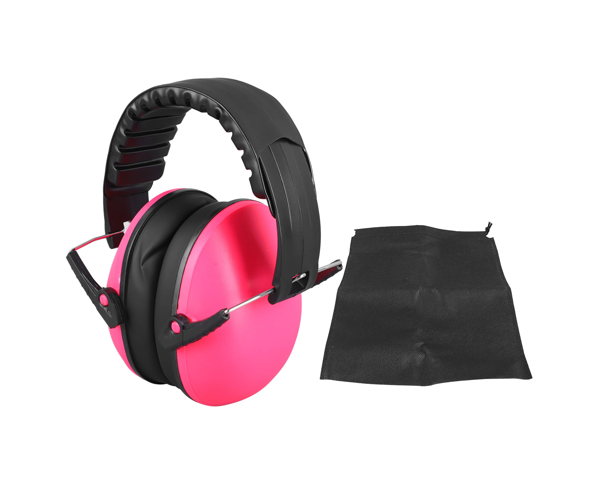 Soundproof Earmuffs for Kids Sleeping Children Safety Mini Noise Reduction Ear Muffs Pink