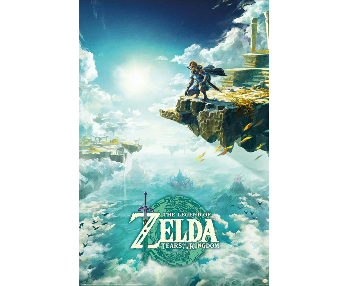 The Legend Of Zelda Poster Hyrule Skies 106