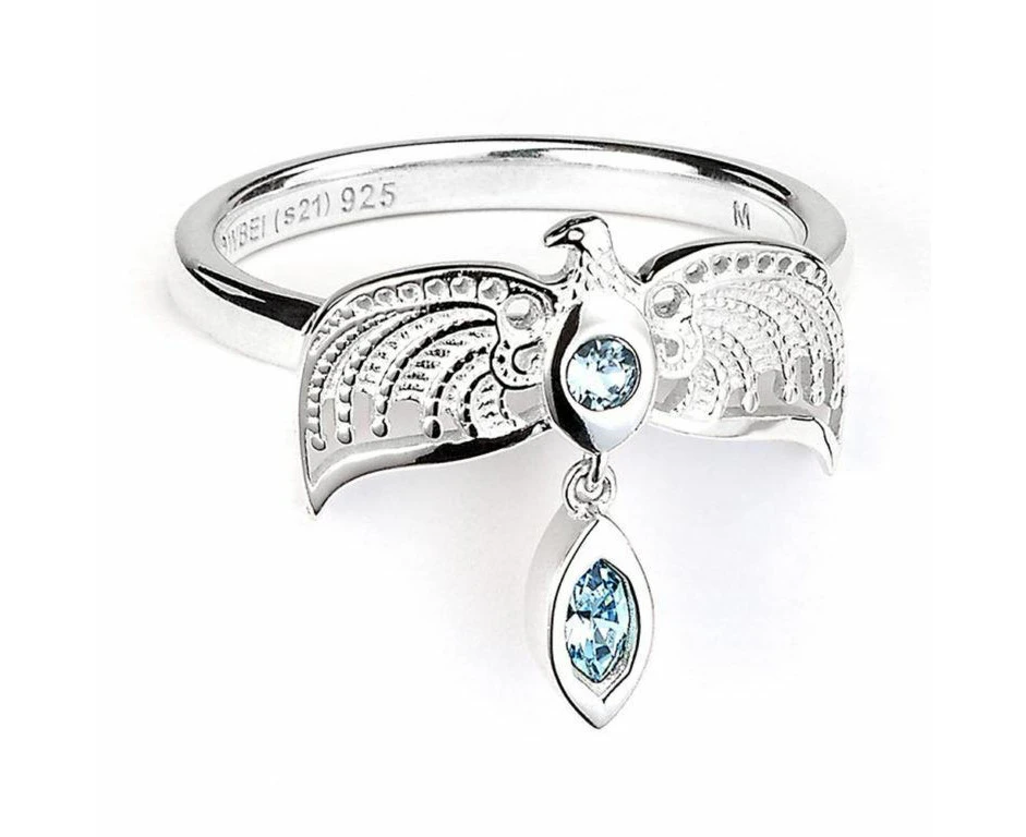 Harry Potter Sterling Silver Crystal Ring Diadem