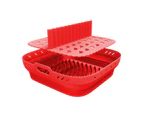 Square Air Fryer Silicone Baking Pan Silicone Mat Air Fryer Reusable Liners