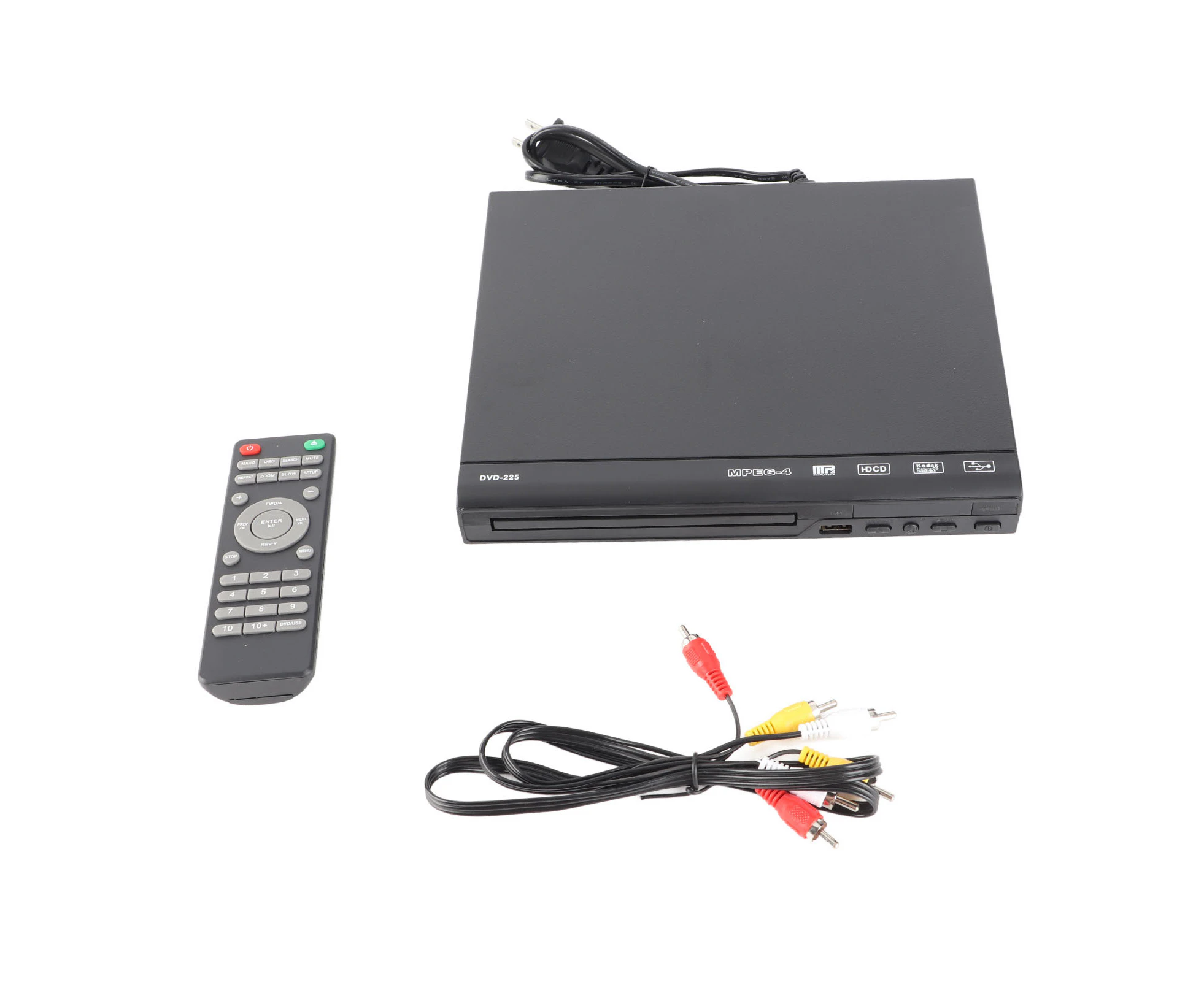 Household DVD Player Home Audio and Video Equipment USB Interface Black US 100?240V