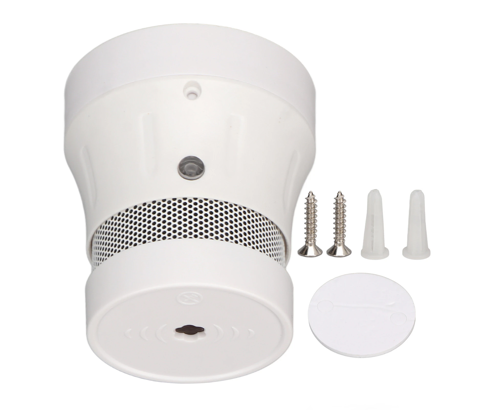 Smoke Detector for Tuya for Zigbee Sensitive Fast Response White Battery Powered Smart Fire Alarm for Home