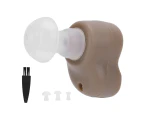 09H Single Deep Ear Canal Hearing Aid Sound Amplifier Assist Mini Compact for Deafness Elderly