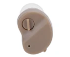 09H Single Deep Ear Canal Hearing Aid Sound Amplifier Assist Mini Compact for Deafness Elderly