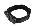 Dog Collar with Stainless Steel Buckle Adjustable Thick Nylon Dog Collar for Medium and Large Dogs Outdoor Training